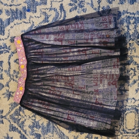 Matilda Jane 435 navy tulle layered skirt sz 12 K34 - Picture 1 of 4